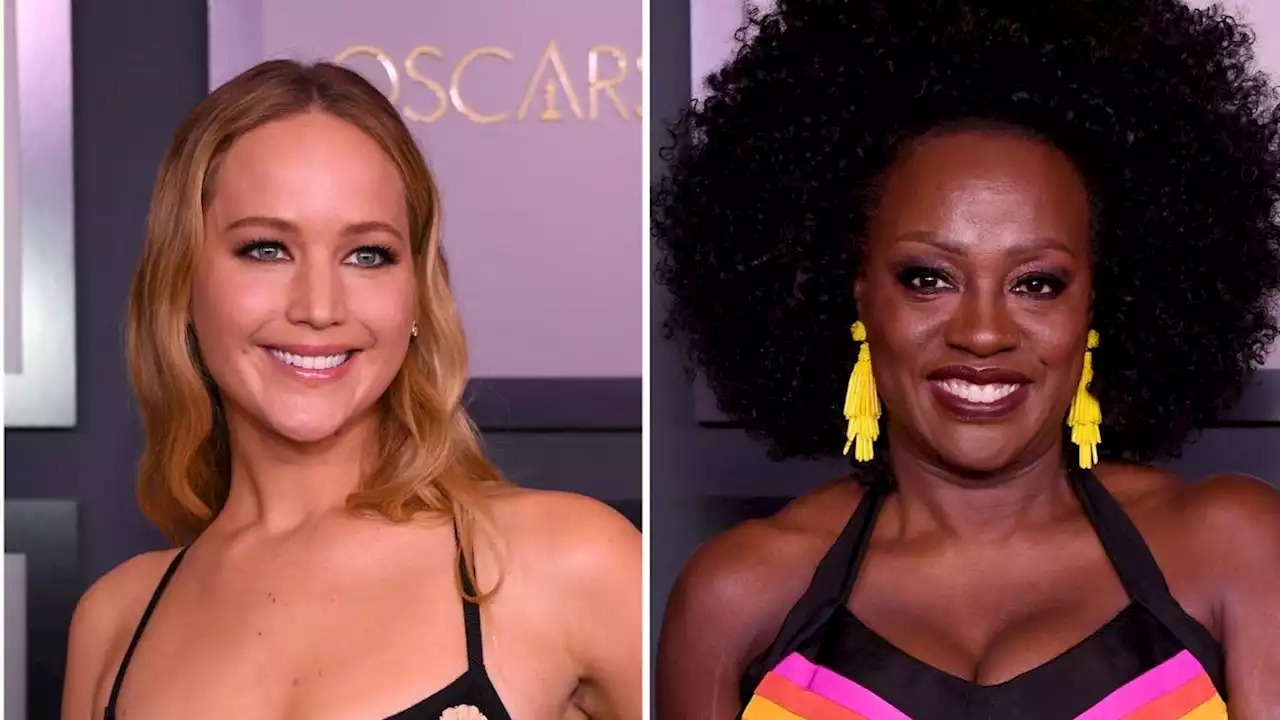 Jennifer Lawrence and Viola Davis