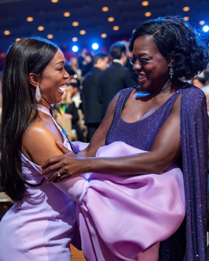 Angela Bassett and Viola Davis