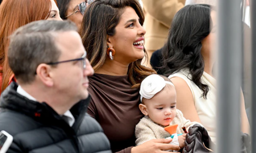 Priyanka with Daughter Malti Marie