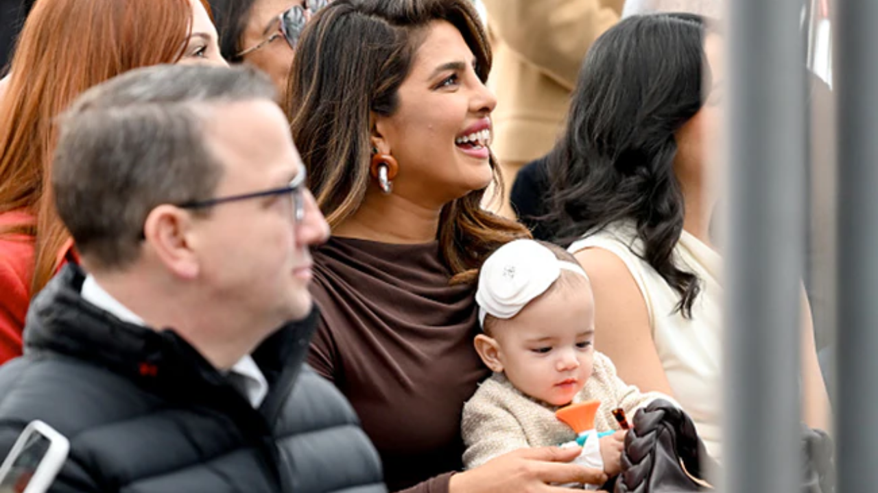 Priyanka with Daughter Malti Marie