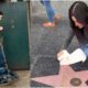 Courteney Cox Goes Monica Mode Cleaning Hollywood Stars on Walk of Fame