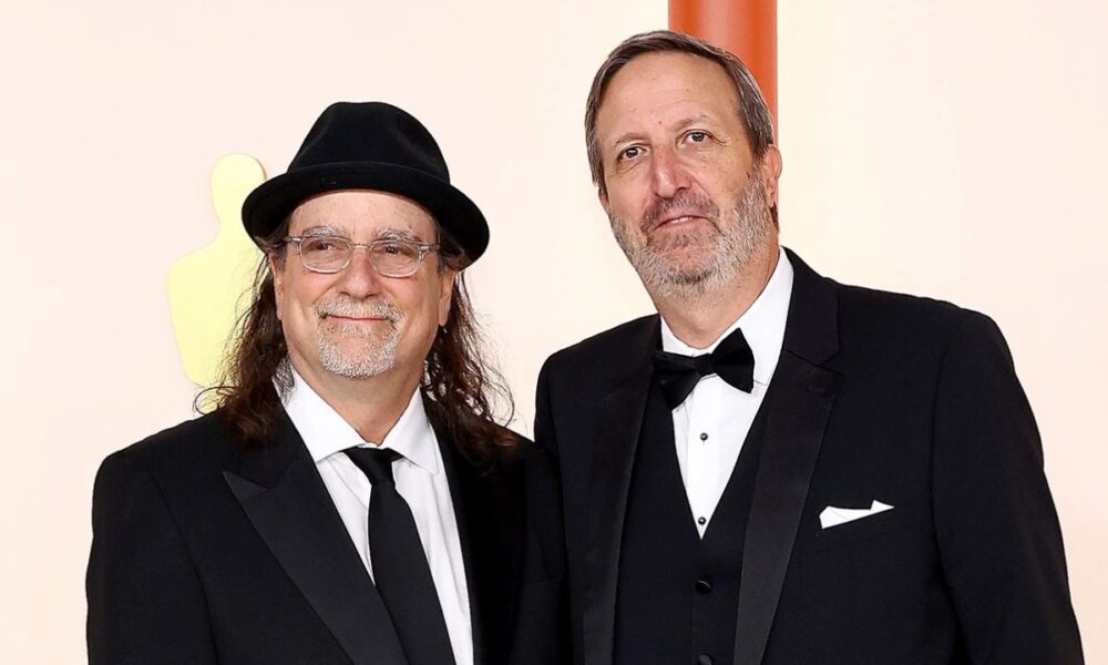 Glenn Weiss and Ricky Kirshner in oscar