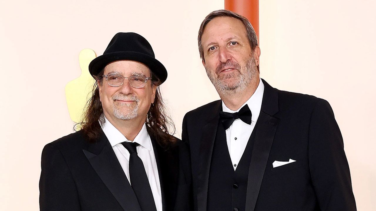 Glenn Weiss and Ricky Kirshner in oscar